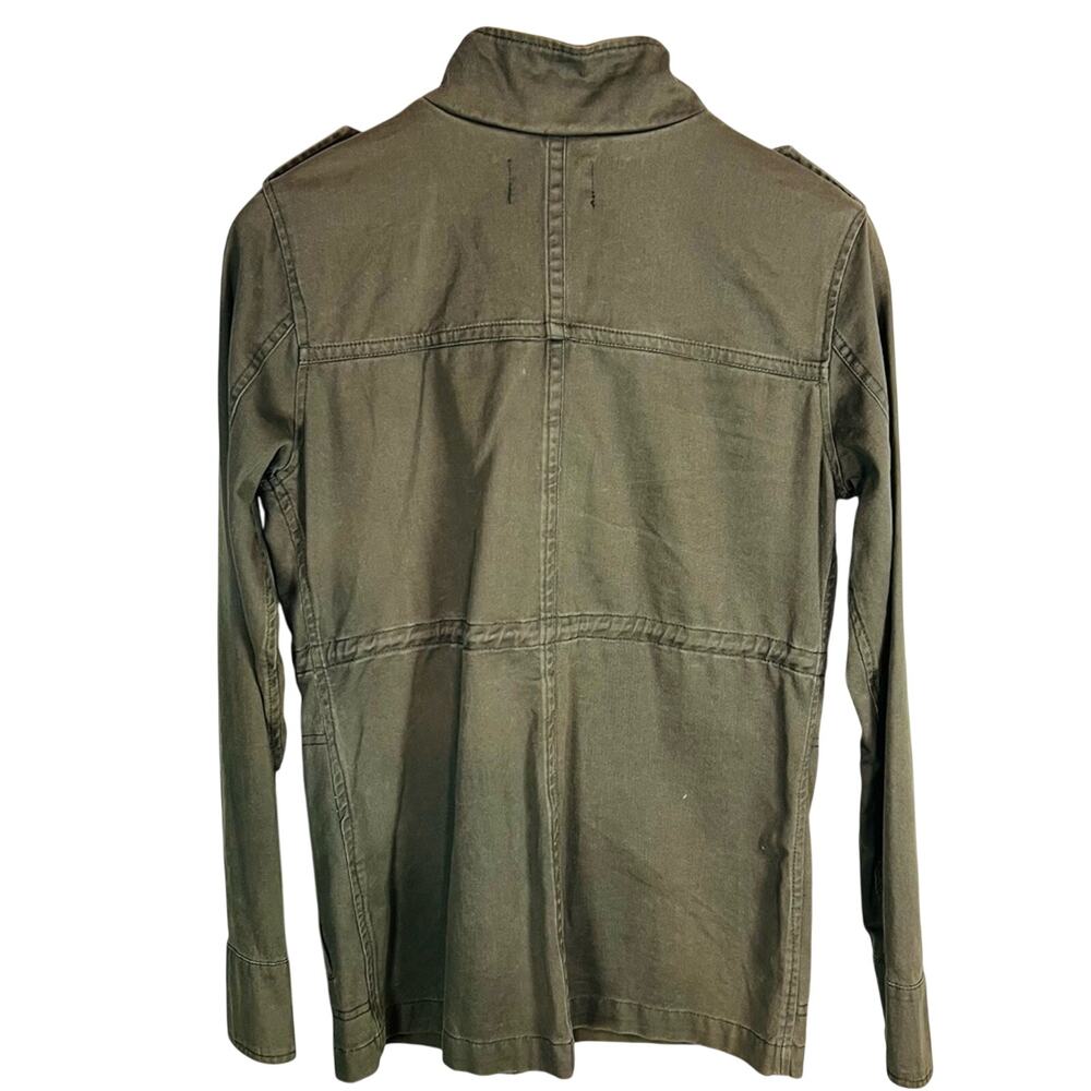 Hurley Military Utility Chore Olive Green Jacket  - Small - Picture 3 of 9